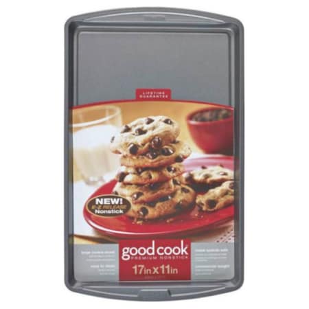 Good Cook Good Cook 11 in. W X 17 in. L Cooking Sheet Gray 1 pk 4022